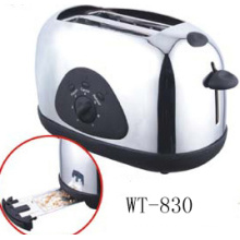 Bread Toaster 2-Slice with Fixed Roasting Logo Optional (WT-830)